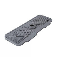 RB2 силіконовий килим для мийки сірий VALESO 43*15