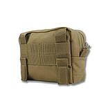 Утилітарний підсумок койот (20х15х5 см) для патронів або додаткових магазинів Водовідштовхувальний з IRR-покриттям, фото 6