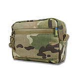 Утилітарний підсумок мультикам (20х15х5 см) для патронів чи додаткових магазинів Водовідштовхувальний з IRR-покриттям, фото 2