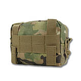 Утилітарний підсумок мультикам (20х15х5 см) для патронів чи додаткових магазинів Водовідштовхувальний з IRR-покриттям, фото 3