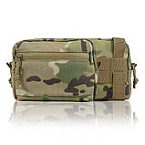 Утилітарний підсумок мультикам (20х15х5 см) для патронів чи додаткових магазинів Водовідштовхувальний з IRR-покриттям, фото 4