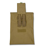 Підсумок койот під скидання пустих магазинів Kiborg М-4 (26 см × 34 см) До 8 магазинів, фото 6