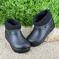 Жіночі чоботи пінові утеплені Е-001043-1 Чорні