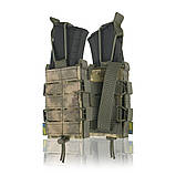 Відкритий Підсумок піксель з Фіксатором під 1 Магазин для ЗСУ Kiborg M-1 Оксфорд 1000D з IRR-покриттям, фото 2