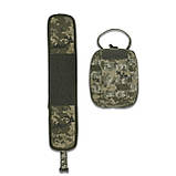 Підсумок-аптечка Піксель (20х16, 5х8, 7 см) | Швидке скидання Kiborg GU Cordura 1000D + NIR-просочення, фото 4