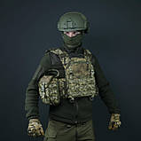 Підсумок-аптечка Піксель (20х16, 5х8, 7 см) | Швидке скидання Kiborg GU Cordura 1000D + NIR-просочення, фото 6