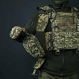 Підсумок-аптечка Піксель (20х16, 5х8, 7 см) | Швидке скидання Kiborg GU Cordura 1000D + NIR-просочення, фото 7