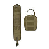 Підсумок-аптечка койот (20х16, 5х8, 7 см) | Швидке скидання Kiborg GU Cordura 1000D + NIR-просочення, фото 3