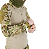 Тактическая Военная рубашка Убакс Мультикам M(48) / Кофта с Длинными Рукавами для Военнослужащих, фото 3