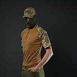 Убакс G4 Kiborg з коротким рукавом койот+піксель, фото 6