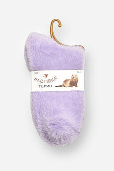 Шкарпетки жіночі норка фіолетового кольору р.37-41 207938M
