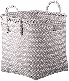 Кошик Ardesto Vigor 35х35х32см, поліпропілен, метал, сірий