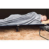 Підкладка для спального мішка Naturehike CNK2450WS024, фліс, графіт, фото 6