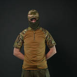 Убакс G4 Kiborg з коротким рукавом койот+мультикам, фото 4