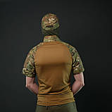 Убакс G4 Kiborg з коротким рукавом койот+мультикам, фото 6