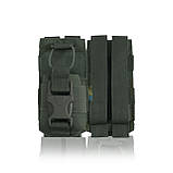Тактичний підсумок під рацію KIBORG GU Single Mag Pouch Хакі, фото 2