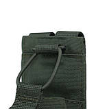 Тактичний підсумок під рацію KIBORG GU Single Mag Pouch Хакі, фото 5
