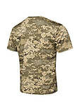 Тактична анатомічна футболка CoolMax Піксель 46 | Українське виробництво високоясна тканина, фото 2
