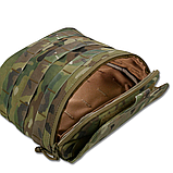 Військовий підсумок "Нерозсипайка" від Kiborg Мультикам з кріпленням MOLLE та NIR-просочення, фото 5