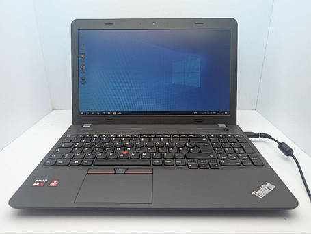 Б/в Ноутбук Lenovo ThinkPad E555 15.6" 1366x768| AMD A8-7100| 8 GB RAM| 500 GB HDD| Radeon R5| АКБ 0%, фото 1