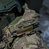 Підсумок під турнікет відкритого типу Militex Cordura original USA Мультикам (19 х 6 х 4 см), фото 7