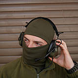 Тактична гарнітура EARMOR M32 Навушники для стрільби з мікрофоном З універсальним кріпленням Олива, фото 6