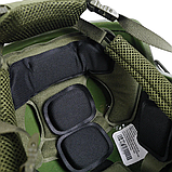 Комплект (Підвісна система Кріплення Team Wendy Cam Fit (R) + Подушки для Шолома) Олива, фото 2