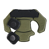 Комплект (Підвісна система Кріплення Team Wendy Cam Fit (R) + Подушки для Шолома) Олива, фото 7