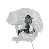 Кріплення для Навушників Чебурашки для Активних Навушників EARMOR Хакі Кріплення на Шолом Чебурашка, фото 2