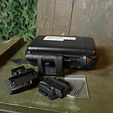 Ліхтарик на Шолом Тактичний з Кріпленням 3 Кольори + Інфрачервоний | До 46 годин роботи, фото 7