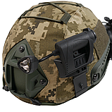 Повний бойовий Комплект ( Балістични Шолом з Кавером + Навушниками + Ліхтарик) для військових, фото 10