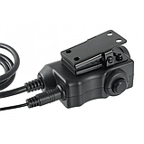 PTT кнопка Opsmen Earmor під радіостанцію Kenwood (2-Pin) Kenwood і Baofeng / Дублююча кнопка на палець, фото 3