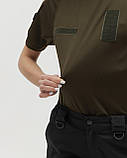 Футболка швидкосохнуча тактична жіноча BEZET хакі, фото 5