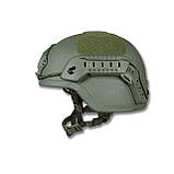 Балістичний Шолом MICH 2000 Helmet PE (M) Клас захисту NIJ IIIA ХАКІ Team Wendy Cam Fit (R), фото 2