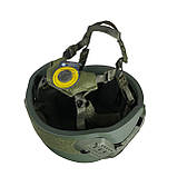 Балістичний Шолом MICH 2000 Helmet PE (M) Клас захисту NIJ IIIA ХАКІ Team Wendy Cam Fit (R), фото 4
