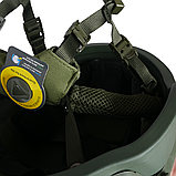 Балістичний Шолом MICH 2000 Helmet PE (M) Клас захисту NIJ IIIA ХАКІ Team Wendy Cam Fit (R), фото 5