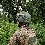 Балістичний Шолом MICH 2000 Helmet PE (M) Клас захисту NIJ IIIA ХАКІ Team Wendy Cam Fit (R), фото 9