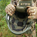 Балістичний Шолом MICH 2000 Helmet PE (M) Клас захисту NIJ IIIA ХАКІ Team Wendy Cam Fit (R), фото 10