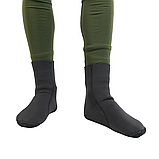 Тактичні неопренові Шкарпетки чорні 44| Комфортні Шкарпетки з плоским швом XXL, фото 2