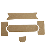 Комплект обвісу (NVG + рейкові кріпллення + velcro панелі + резинки для фіксації + болти ) для шолома FAST, MICH Койот, фото 3