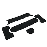 Комплект обвісу (NVG + рейкові кріпллення + velcro панелі + резинки для фіксації + болти ) для шолома FAST, MICH Койот, фото 3