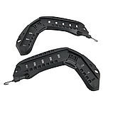 Комплект обвісу (NVG + рейкові кріпллення + velcro панелі + резинки для фіксації + болти ) для шолома FAST, MICH Койот, фото 6