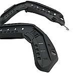 Комплект обвісу (NVG + рейкові кріпллення + velcro панелі + резинки для фіксації + болти ) для шолома FAST, MICH Койот, фото 7