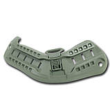 Армійські Бічні рейки + болти для шолома MICH 2000 Олива | Протиударний пластик ABS, фото 8