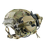 Комплект Coyote: FAST PE + навушники EARMOR M32Н PLUS + кавер мультикам + адаптери чебурашки, фото 2