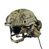 Комплект Coyote: FAST PE + навушники EARMOR M32Н PLUS + кавер мультикам + адаптери чебурашки, фото 5