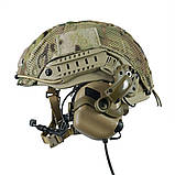 Комплект Coyote: FAST PE + навушники EARMOR M32Н PLUS + кавер мультикам + адаптери чебурашки, фото 6