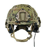 Комплект Coyote: FAST PE + навушники EARMOR M32Н PLUS + кавер мультикам + адаптери чебурашки, фото 8