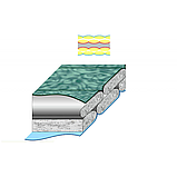 Спальний мішок універсальний (тип «ковдра» з капюшоном, 100 см), фото 3