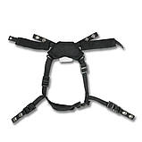 Армійський Комплект (підвісна система + подушки для шолому) Team Wendy Cam Fit (R) чорний, фото 7